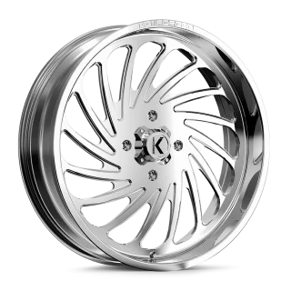 EFX MotoSlayer 35x9.5-24 Tires on KG1 Forged KU023 Bender Polished
